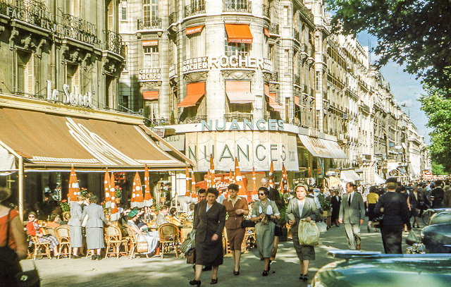 La France entre les années 1950 et 1960 à travers de magnifiques photos couleur prises par l’objectif d’un voyageur américain _NH