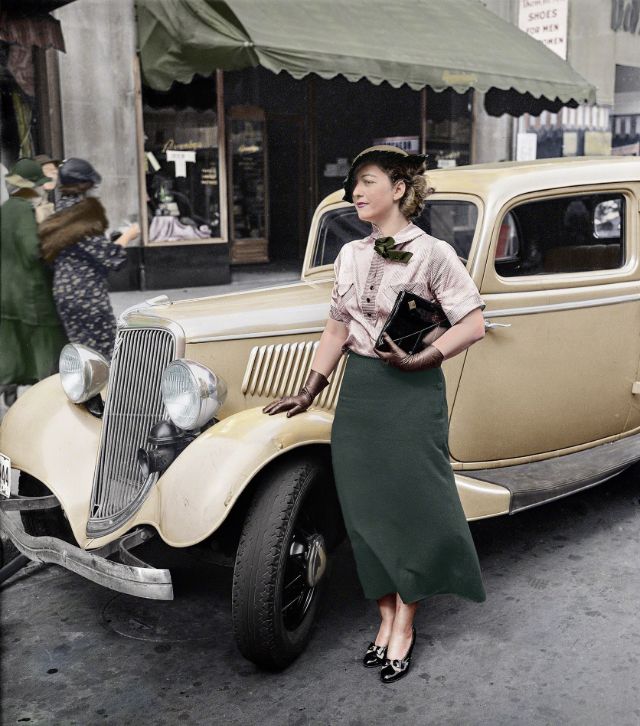 40 Incredible Colorized Photos Show What Life of the U.S. Looked Like in the 1930s and ’40s _NH