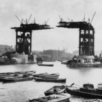 Let’s Reminisce About the Innovative Construction of London’s Tower Bridge Through Old Photographs, 1886-1895_oldeng