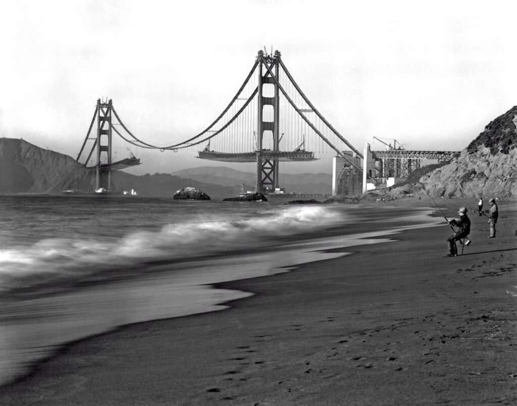 Building the iconic Golden Gate Bridge in rare photographs, 1930s _TCN