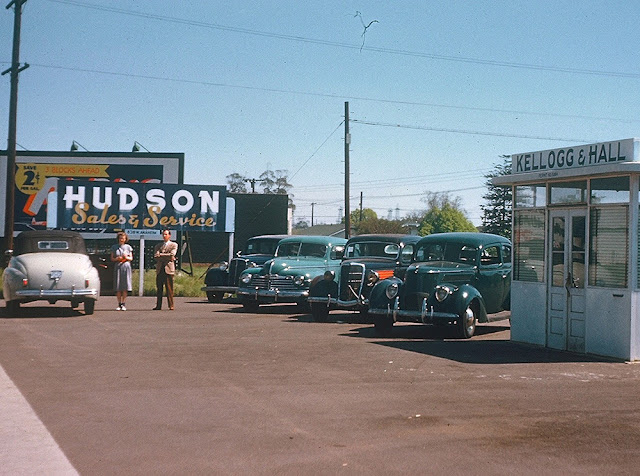 Fantastic Color Photos Capture Downtown of Los Angeles in the 1940s _CN