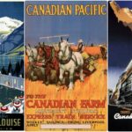 Vintage Ad Posters of Canadian Pacific Railway Through the Years