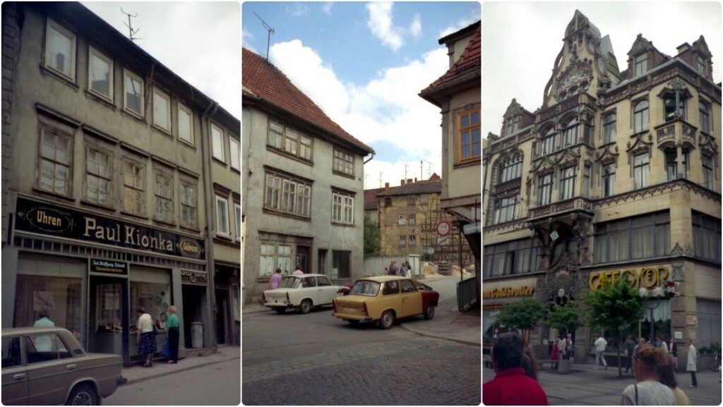 Erfurt in 1990 Through Fascinating Photos