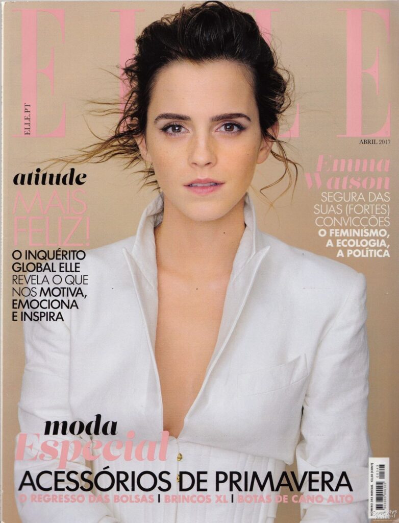 “Emma Watson Opens Up to Elle UK About How Criticism Made Her Stronger”