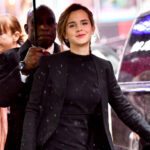 Emma Watson’s Radiant Arrival: A Stylish Entrance to ABC’s ‘Good Morning America’ in Times Square, New York City