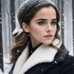 Enchanting Winter Wonderland: Emma Watson’s Captivating Photos Beneath Snowy Skies ❄️📸