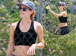 Emma Watson showcases sleek style and impressive tennis prowess in stunning Ibiza getaway