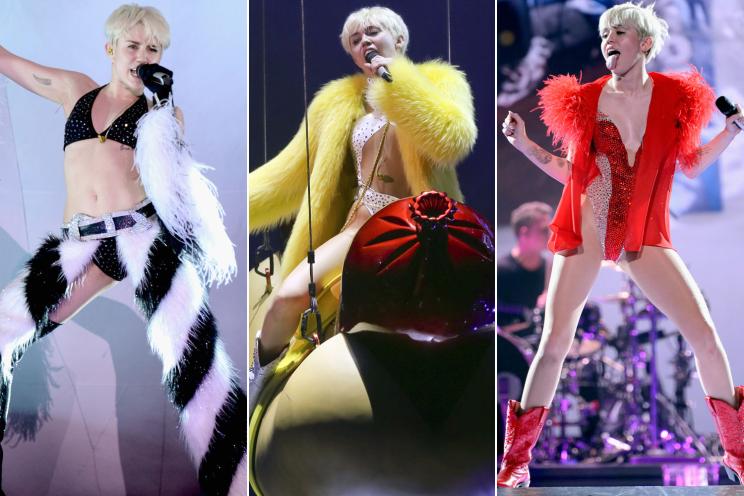 The wildest, most ʀᴇᴠᴇᴀʟɪɴɢ outfits from Miley Cyrus’ Bangerz tour. Why did she choose such an outfit? – News