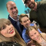 Travis Kelce talks about THAT Royal selfie and says Charlotte and George were ‘an absolute delight’ before burnishing Prince William’s street cred by branding him ‘the coolest motherf*****’ – News