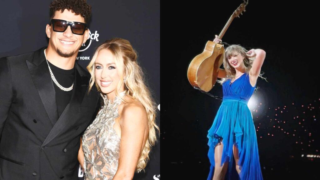 Brittany, Patrick Mahomes travel over 4000 miles to see Taylor Swift perform in Edinburgh as Travis Kelce misses the Scotland leg of Eras Tour. – News