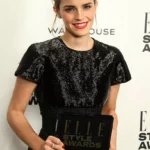 Captivating Elegance: Emma Watson Shines at the Elle Style Awards 2014