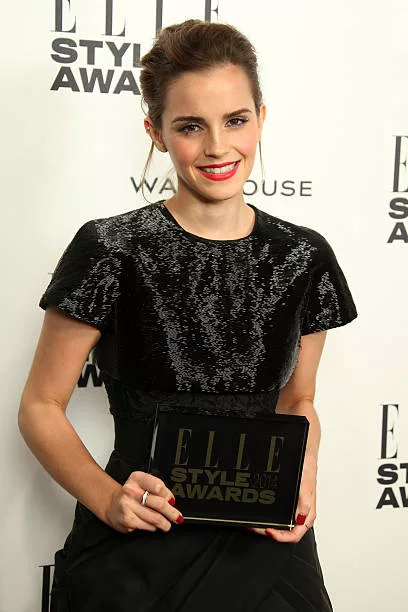 Captivating Elegance: Emma Watson Shines at the Elle Style Awards 2014