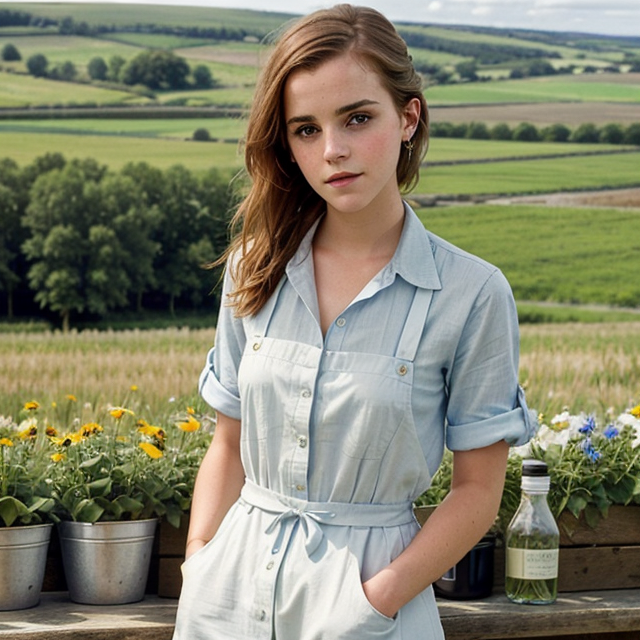 Emma Watson’s Agrarian Metamorphosis: Embracing Farm Life with a Crop Harvest 🚜🌾