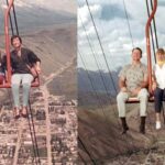 Vintage pictures of Snow King Chairlifts without any safety bars that look very unsafe, 1950-1970 – Rare Historical Photos