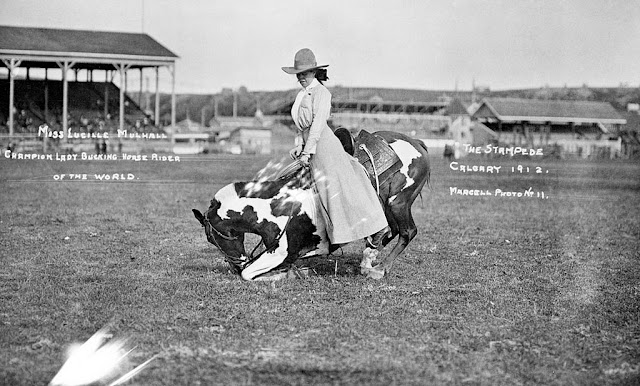 Rare Pictures of Lucille Mulhall, the First Cowgirl of America