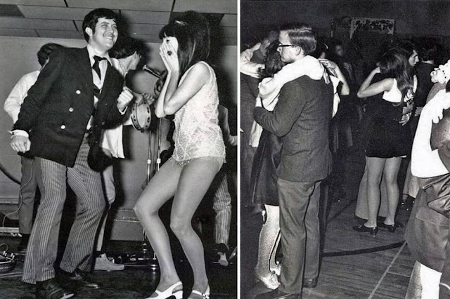 Amazing Candid Photographs Capture Teenagers Dancing at the High School Dance From the 1960s and 1970s _ US