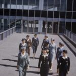 Glamour Girls of the Air: Fascinating Pictures of an Airline Stewardess Essay in 1958