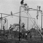 The Dangerous Playgrounds of the Past Through Vintage Photographs, 1880s-1940s