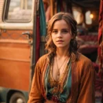 Emma Watson Embraces Bohemian Charm as a Free-Spirited Gypsy