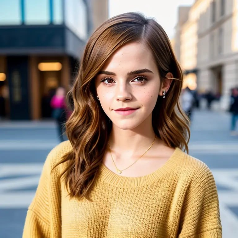 Emma Watson’s Effortless Elegance Shines in Simple Street Style: The Power of a Thin Sweater