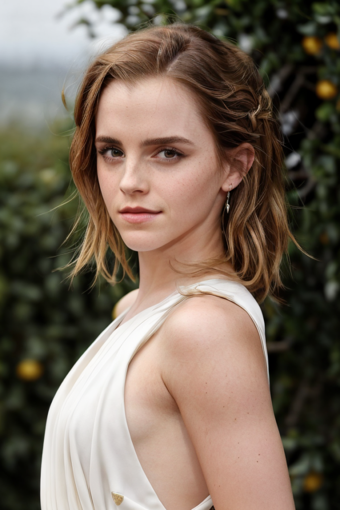 Emma Watson’s Timeless Elegance: A Smart Vision in White