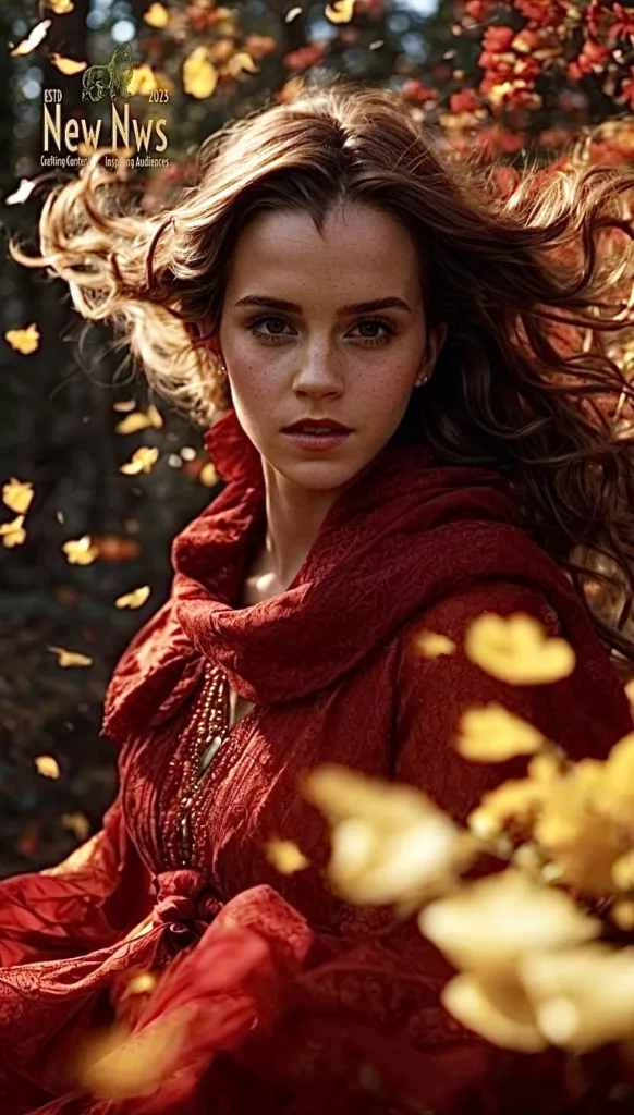 Emma Watson Mesmerizes as an Enchantress, Evoking Magic and Mystique