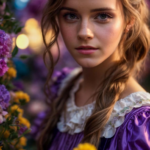 Exploring the Enchanting Wonderland of Emma Watson as Alice Through AI Artistry