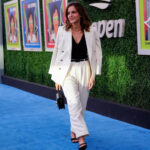 Emma Watson is seen at the 2023 US Open Tennis Championships