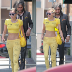 Miley Cyrus dazzled in a lemon yellow outfit but she accidentally forgot to wear a bra to reveal her n.i.p.p.l.e.s – News