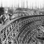 Timber Trestles: Incredible Vintage Photos of Timber Railroad Bridges, 1850s-1900s