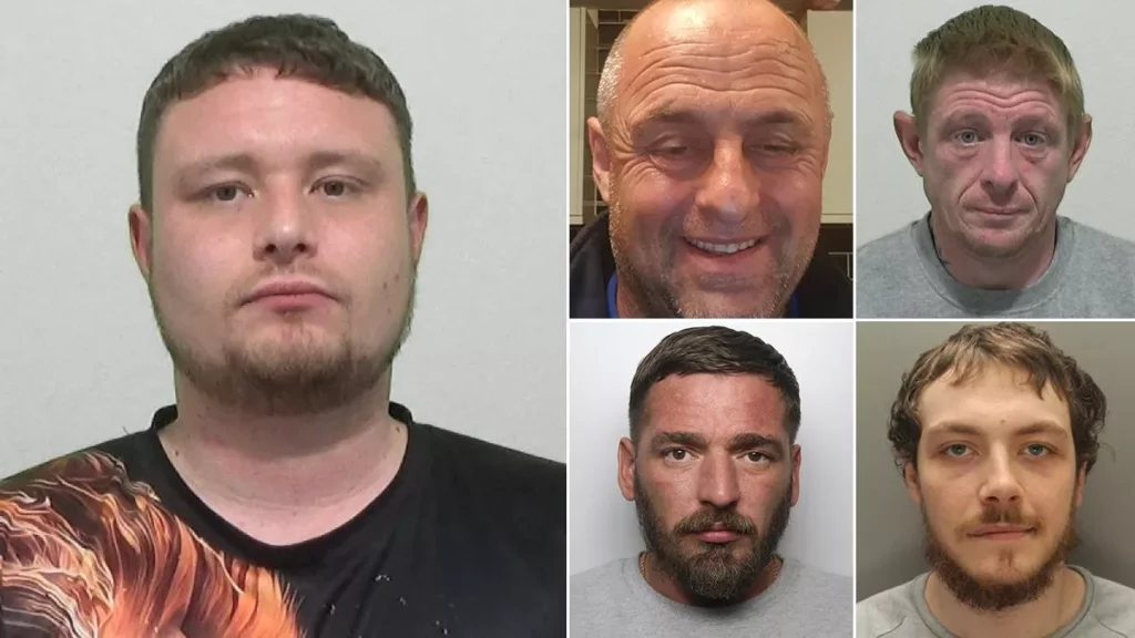 Disgraced faces of shame belonging to Brit rioters who brought terror to UK streets _ Hieuuk