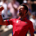 Novak Djokovic wins Olympic gold for the first time.