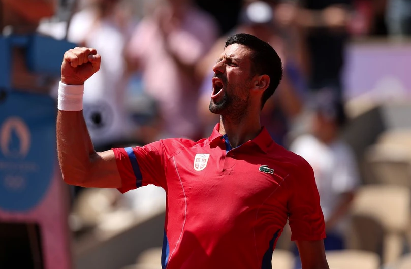 Novak Djokovic wins Olympic gold for the first time.