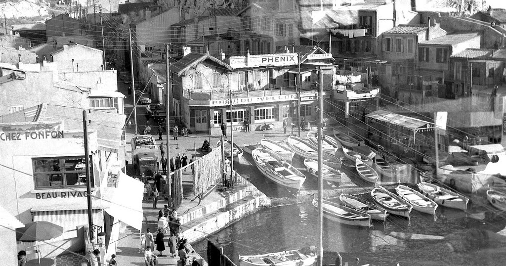 19 Incredible Black and White Photos That Capture Everyday Life in Marseille during the 1950s