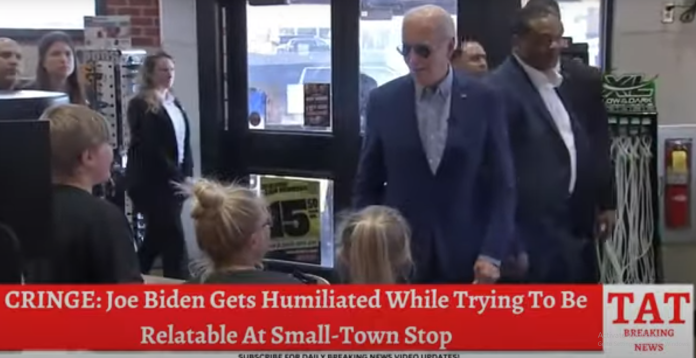 WATCH: Hilarious Video Shows Biden Trying To Ape Trump’s Tactics, Getting Ignored