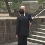 WATCH: Biden Awkwardly Slips Down Concrete Steps, Nearly Faceplants At G7