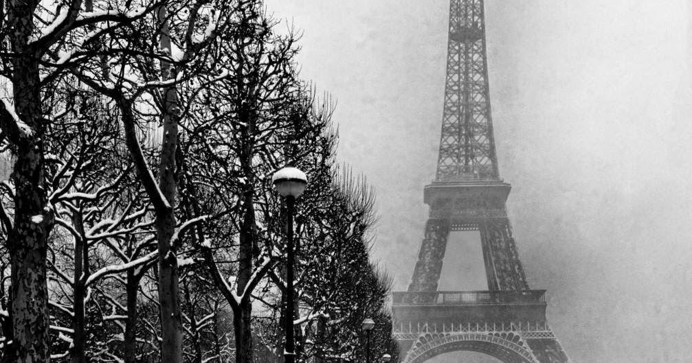 A Beautiful, Snowy Paris in 1948