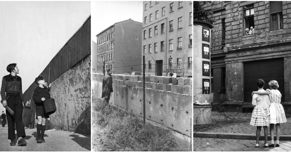 22 Vintage Photographs Captured Everyday Life Around the Berlin Wall in the 1950s and Early 1960s