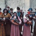 14 Wonderful Photos of French People Don Colorful Costumes at the Joan of Arc Festival, November 1932