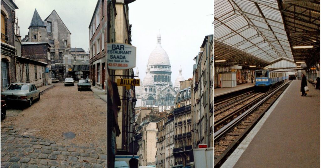 50 Fascinating Photos Capture Street Scenes of Paris in the 1980s